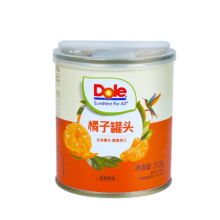 双十一开门红、限量800:都乐（DOLE）都乐糖水型 橘子罐头312方便休闲食品