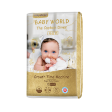双11狂欢：BABYSHEEP天使铂金装 真蚕丝纸尿裤L码5片