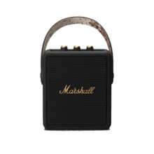 MARSHALL（马歇尔）STOCKWELL II 便携式无线蓝牙音箱 家用户外防水2代小音响stockwell2 黑金色