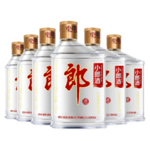20点：LANGJIU 郎酒 小郎酒 45度 浓酱兼香型 100ml*6瓶 礼盒装*3件