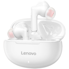 联想（lenovo）真无线蓝牙耳机主动降噪入耳式音乐运动跑步电竞蓝牙5.3游戏适用于苹果华为小米手机TC3306白色