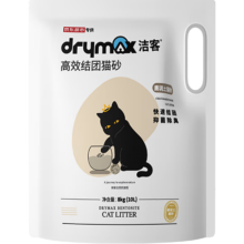 plus：洁客 低尘除臭膨润土猫砂 8kg*7件