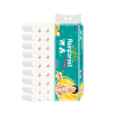雨森（YUSEN）女孩亲肤无芯卷纸5层加厚62g*12卷