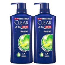 双11狂欢、PLUS会员：清扬去屑控油洗发水 蓬松洗发露 持久留香洗头膏洗发液男女士 去屑控油500g*2