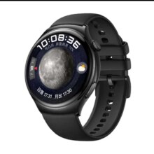 华为（HUAWEI）WATCH 4 幻月黑 46mm表盘 eSIM独立通话 微信手表版