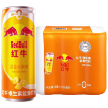 临期、PLUS会员：Redbull 红牛 维生素能量饮料 多口味可选 325ml*6罐