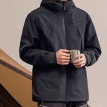 PLUS会员：京东京造 穿山甲300 男款三合一冲锋衣 JZ3501