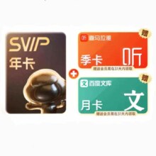 百度网盘 SVIP年卡 加赠喜马拉雅季卡+百度文库月卡