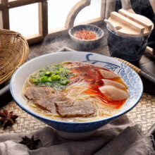 统一 那街那巷马子禄兰州牛肉面 网红速食方便煮面拉面熬夜夜宵代餐 兰州牛肉拉面206g*3人份