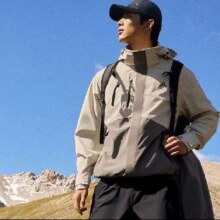 双11预售：安踏 水壳冲锋衣 三合一大地之壳夹克抓绒衣 水壳2.0