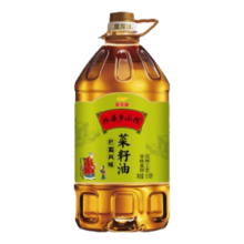金龙鱼 食用油 非转基因 外婆乡小榨巴蜀风味菜籽油6.18L