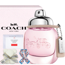 京东百亿补贴：COACH 蔻驰 纽约女士淡香水 30ml（赠 精美礼袋+品牌礼盒+贺卡+丝巾+毛巾熊）