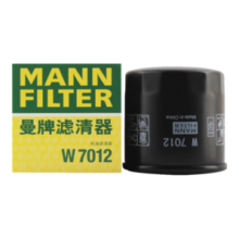 曼牌（MANNFILTER）机油滤清器机滤机油滤芯W7012新英朗凯越科鲁兹赛欧乐驰乐骋五菱