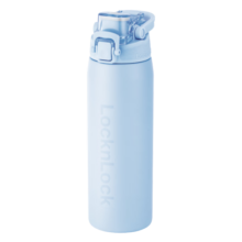 乐扣乐扣（LOCK&LOCK）人鱼线保温杯女男大容量不锈钢运动水杯子720ML 蓝色 720ml