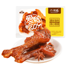 需入会：小胡鸭 香脆味鸭翅根 锁鲜盒装150g 任选6件