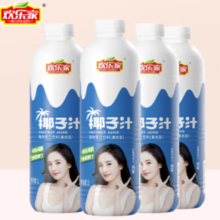 HUANLEJIA 欢乐家 大瓶椰子汁1L*4瓶