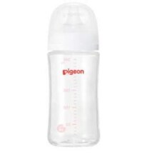 PIGEON 贝亲 自然实感第3代 玻璃奶瓶 240ml