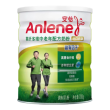 双11开门红、plus会员：安怡（Anlene）中老年奶粉 高纤多维生素 700g＊3件