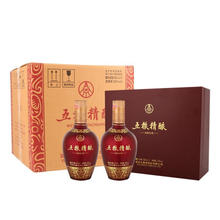 WULIANGYE 五粮液 五粮精酿 中国红 52%vol 浓香型白酒 500ml*2瓶*3盒券后1188元