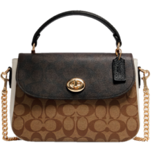 蔻驰（COACH）女包奢侈品MARLIE邮差包手提斜挎包C1563【品牌直供】