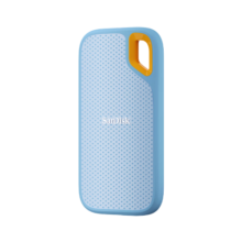 闪迪（SanDisk）4TB Nvme移动固态硬盘（PSSD）E61至尊极速卓越版海天蓝SSD 读速1050MB/s 手机直连笔记本外接硬盘