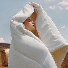 9号20点、双十一狂欢：水星家纺 100%羊毛被 A类标准澳洲进口阳光卷毛 加厚冬被 200cm×230cm