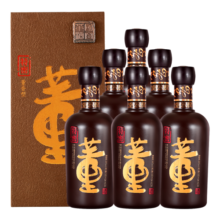 董酒  特密 董香型白酒 54度500ml 纯粮固态发酵 自饮送礼 商务宴请 54度 500mL 6瓶