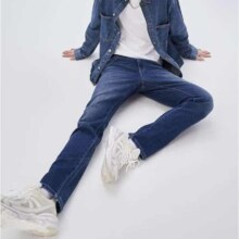 plus会员：网易严选 男士秋冬加绒牛仔裤、限尺码