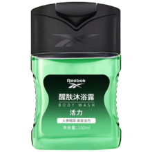 闭眼买、PLUS会员、需首购：Reebok 锐步 醒肤沐浴露 活力100ml