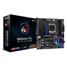 9日20点开始、双11狂欢：华擎（ASRock）B650M PG Riptide 黑潮风暴 主板 DDR5 支持 AMD 9700X/7500F/7800X3D