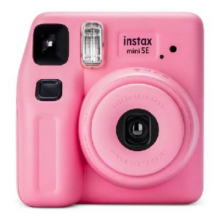 富士（FUJIFILM）instax mini SE 立拍立得一次成像相机 3英寸相纸一次成像旅游相机 mini SE 粉色
