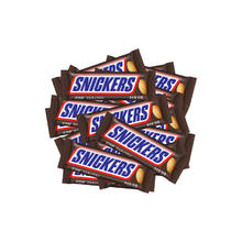 SNICKERS 士力架 花生夹心巧克力 320g 散装16.9元