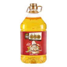 金胜鲜油坊 压榨一级浓香花生油 3.68L