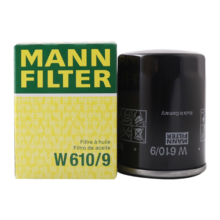 曼牌（MANNFILTER）机油滤清器机油滤芯机滤W610/9 W610/9M凯美瑞混动/RAV4/普瑞维亚28元 (券后省0.7)