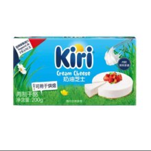 plus会员、KIRI凯芮烘焙奶油奶酪200g*9件