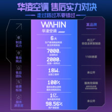 华凌【旗舰款】大1.5匹 华凌空调 新能效 变频 冷暖壁挂式 手机智控 空调挂机  一级能效 大1.5匹 一级能效 35HA1 二代 超省电