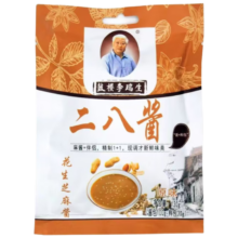 鼓楼李瑞生 二八酱原味 130g套装 老北京风味芝麻花生酱4.8元包邮（需试用）