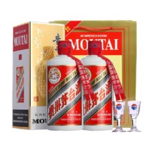 88VIP：MOUTAI 茅台 飞天茅台53度500mL*2瓶酱香型白酒