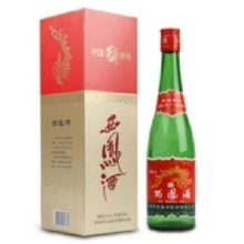 双11狂欢、PLUS会员：西凤酒 红盖绿瓶 凤香型白酒 收藏 52度 500mL 1盒 单瓶装
