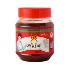 丹丹郫县豆瓣酱500g*1瓶正宗四川特产红油香辣椒酱炒菜调料家用