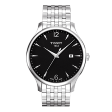 天梭（TISSOT）瑞士手表 俊雅系列腕表 钢带石英男表 T063.610.11.057.00