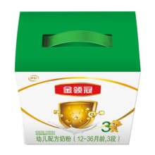 伊利金领冠育护3段1200克幼儿配方奶粉三联装400g*3袋（12-36月适用）