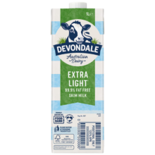 再降价、百亿补贴：Devondale德运 澳州原装进口德运脱脂纯牛奶1L*10盒