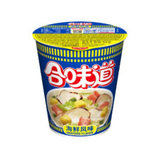 plus会员：合味道 标准杯海鲜风味76g 多口味*12件