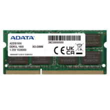 威刚（ADATA）8GB DDR3L 1600 笔记本内存 低电压版 万紫千红