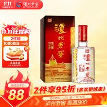泸州老窖 六年窖头曲 52%vol 浓香型白酒 500ml 单瓶装