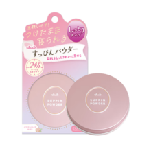 CLUB日本素颜晚安粉保湿蜜粉干爽控油定妆粉饼玫瑰花香26g