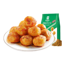 良品铺子 小土豆 马铃薯烧烤味零食小吃休闲食品205g6.8元（需领券，合3.4元/件）