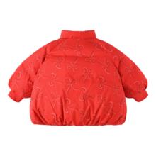 巴拉巴拉婴儿花版羽绒服女童冬季短款宝宝外套保暖2024可爱萌208424107014