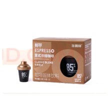 PLUS会员:连咖啡鲜萃意式浓缩黑咖啡 速溶咖啡粉试饮装 经典意式黑咖啡4g*2颗